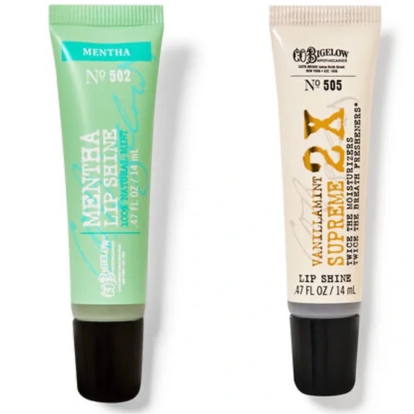 c o bigelow lip gloss Mentha Lip Shine – soapandwaternewport